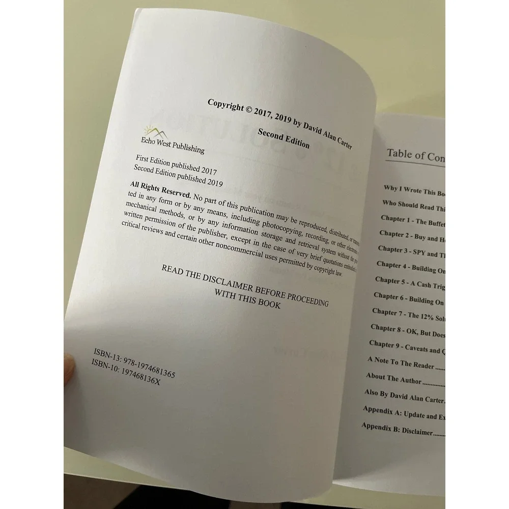 The 12 Solution Second Edition Stock Market Investing‎ Book by David Alan Carter